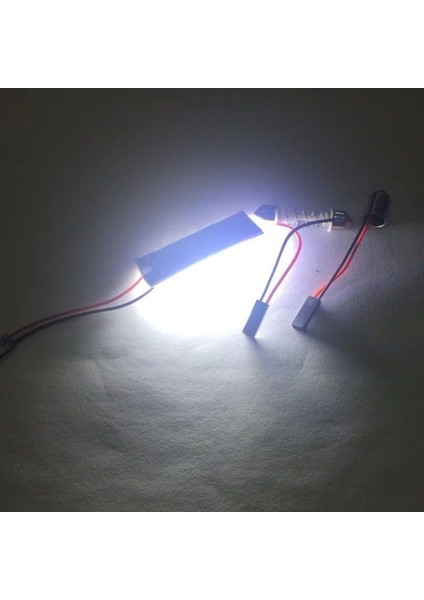T10 48 Işıklar Araba Oto LED Ev Lambası Cob Lamba Panosu T10 Çift Uçlu LED Çatı Lambası 3W 12V 0.12A Cob Kurulu LED Lamba LED Tüp (Yurt Dışından) indirimleri