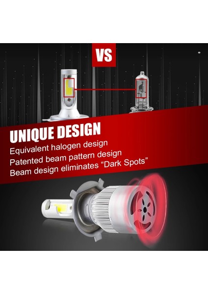 H3 Stili 10000K-12000K Yeni Gelenler Araba Ampulleri LED H4 H Hb2 H11 LED H1 H3 H8 Hh Otomatik Farlar 12V LED Işık (Yurt Dışından)