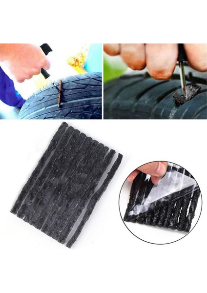 Xiyu Shop 200MMX6MM Stili Ar Tubeless Conta Şeridi Lastik Tubeless Conta Şerit Tapası Lastik Patlak Onarım Kurtarma Kiti Lastik Tamir Aletleri Kitleri (Yurt Dışından)