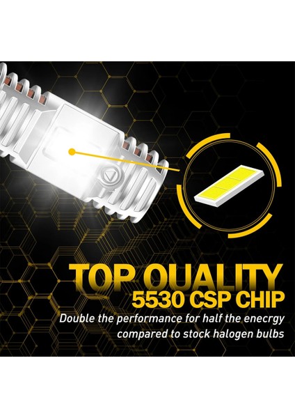 H7 Stili Standart Tip 2 Adet Lm Fansız LED H7 Canbus Hata Yok Araba Far Ampul Vw Tiguan Kia Optima Ford Fiesta Focus Renault Headlamk (Yurt Dışından) modelleri