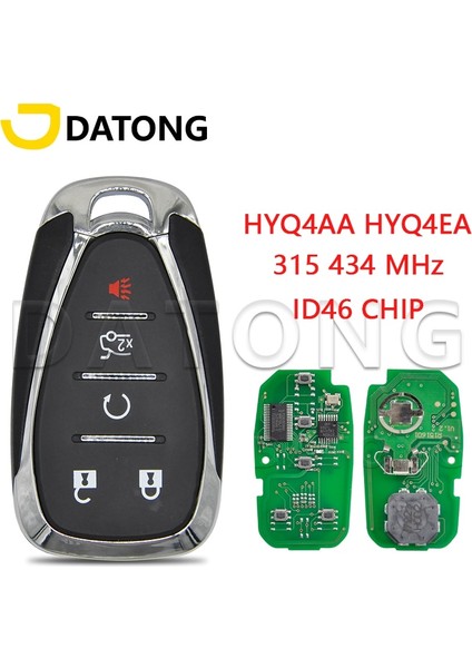 Gri Stil HYQ4AA 315MHZ Datong Dünya Araba Uzaktan Anahtarsız Giriş Chevrolet Cruze Spark Camaro Equinox Malibu Idhz Fcc HYQ4EA Araba Anahtarı (Yurt Dışından)