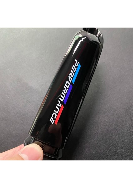 Siyah Logolu Stil Bmw E46 E90 E92 E60 E39 F30 F34 F10 F20 Aksesuarları Evrensel Karbon Fiber Desen Araba El Freni Sapları Kapak Iç Trim (Yurt Dışından)