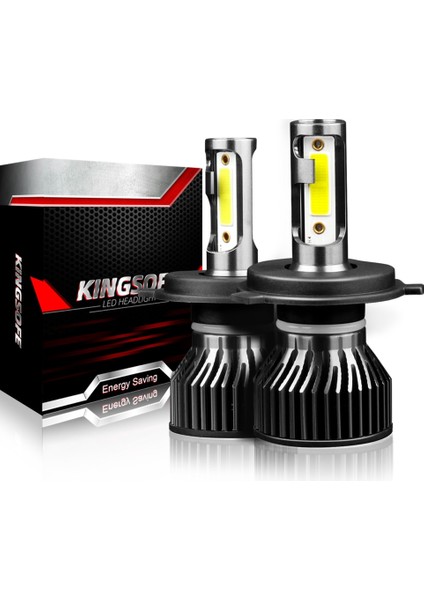 H11 Stili F2 Coolfox C6 LED H4 H7 H8 LED Far H1 H3 H11 H H27 Hb3 Hb4 Araba Ampulleri Oto Lambası 12V 6000K (Yurt Dışından)