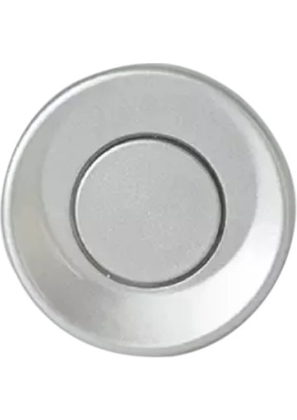 22 mm Tarzı 1 Adet Gümüş 1 Parça Kablo Blackwhitesilver Araba Ters Radar Park Su Geçirmez Sensör Ses Uyarı Göstergesi Prob Sistemi (Yurt Dışından)