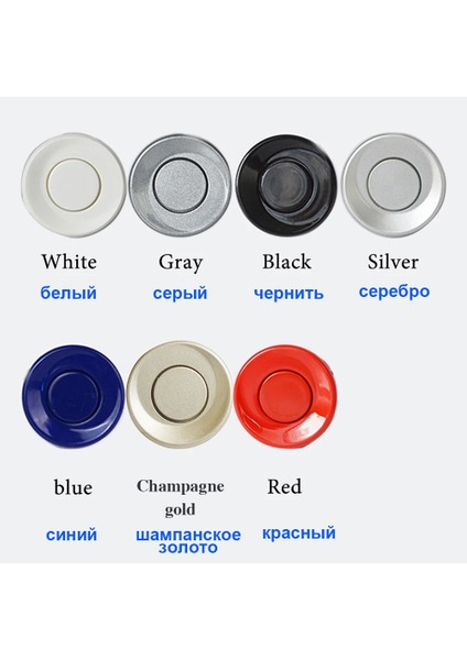 6 Sensör Stili 300 Mavi Eunavi 1 Takım Oto Parktronic LED Park Sensörü Kiti Sensörleri Tüm Arabalar Için Ters Yardım Yedekleme Radar Monitör Sistemi (Yurt Dışından) indirimleri