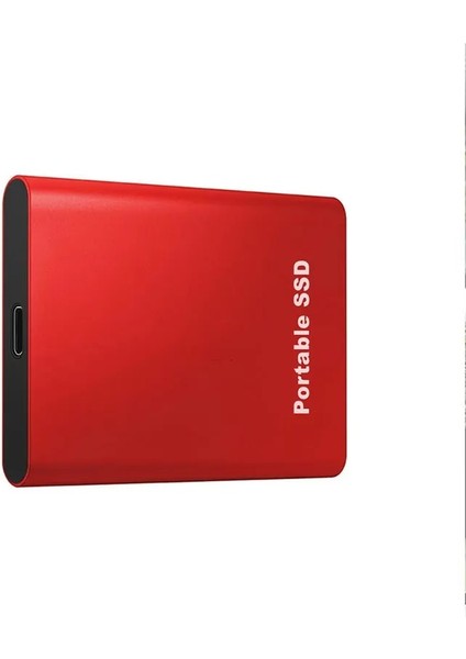 Kırmızı Stil 2tb 16TB SSD USB 3.1 Mobil Katı Hal Sürücüsü Pc Dizüstü Bilgisayar Depolama Aygıtı Için Yüksek Hızlı Transfer Orijinal Taşınabilir Harici Sabit Disk (Yurt Dışından)