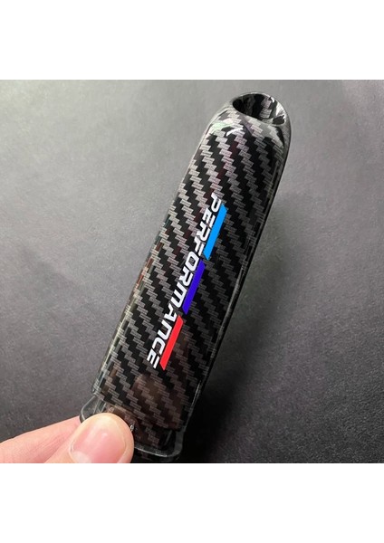 Karbon Desenli Wlogo Stili Bmw E46 E90 E92 E60 E39 F30 F34 F10 F20 Aksesuarları Evrensel Karbon Fiber Desen Araba El Freni Sapları Kapak Iç Trim (Yurt Dışından)