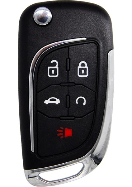 M 4 Plus1 Bt Stili Chevrolet Için Datong Dünya Araba Uzaktan Anahtar Kabuk Kılıf Chevrolet Cruze Malibu Camaro Buick Opel Astra Vauxhall Insignia Yükseltme Flip Kapak (Yurt Dışından)