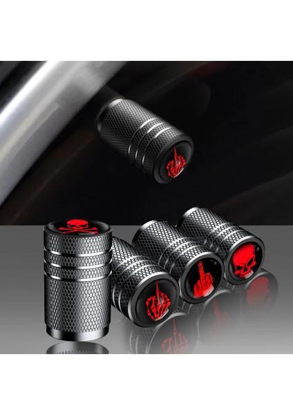 C01634 - Mavi Stil Araba Lastik Vana Kök Kapakları (4 Adet) Nipel Kapakları Kapak Metal Alüminyum Alaşımlı Lastik Jant Kök Tekerlek Kapakları Araba Kamyon Motosiklet Bisiklet Için (Yurt Dışından) modelleri