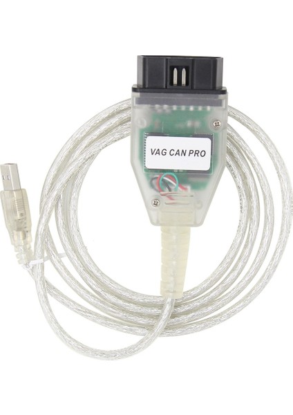 Dongle Stili ile Vag Can Pro Vcp V Ftdı Vag Obd 2 Obd2 Otomatik Teşhis Aracı Arayüzü Com USB Kablosu Audıvw Için Can Bus Uds K Hattı K-Hattı (Yurt Dışından)