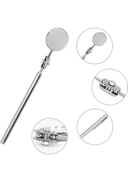 Bir Stil 55C Derece Teleskopik Muayene Aynası Araba Açı Görünümü Alet Onarımı Cm'ye Kadar Uzanır Evrensel (Yurt Dışından) indirimleri