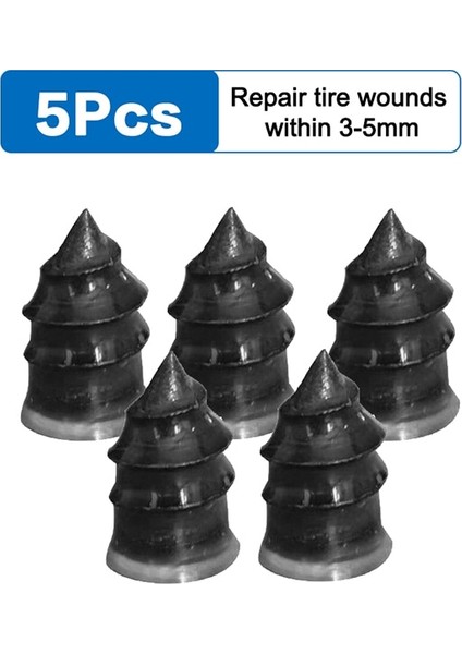 5 Adet 6.8mm Tarzı Motosiklet Vakum Lastik Tamir Çivileri Tahribatsız Hızlı Lastik Tamir Filmi Çivi Araba Bisiklet Kauçuk Çivi Lastik Tamir Araçları (Yurt Dışından)