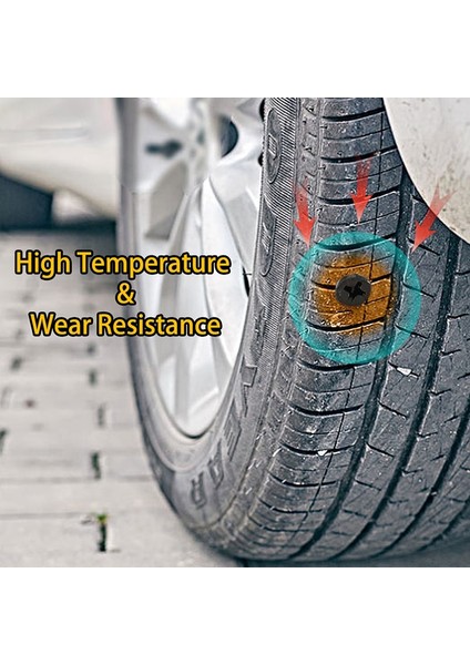 5 Adet 6.8mm Tarzı Motosiklet Vakum Lastik Tamir Çivileri Tahribatsız Hızlı Lastik Tamir Filmi Çivi Araba Bisiklet Kauçuk Çivi Lastik Tamir Araçları (Yurt Dışından)