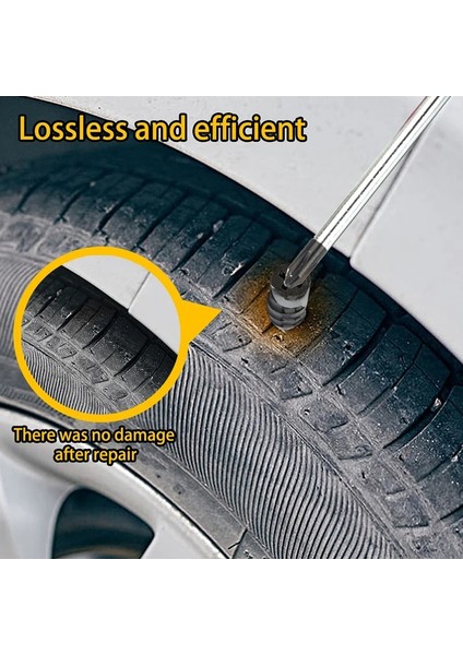 5 Adet 6.8mm Tarzı Motosiklet Vakum Lastik Tamir Çivileri Tahribatsız Hızlı Lastik Tamir Filmi Çivi Araba Bisiklet Kauçuk Çivi Lastik Tamir Araçları (Yurt Dışından)