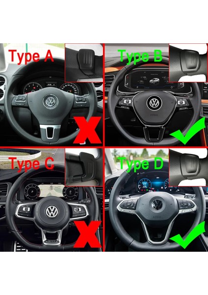 Mavi Stil Volkswagen Golf 7 Için Shift Paddle Alltrack Mk7 Passat B8 Vw Varyant Tiguan Jetta Mk6 Araba Direksiyon Dsg Shifter Uzatma (Yurt Dışından)