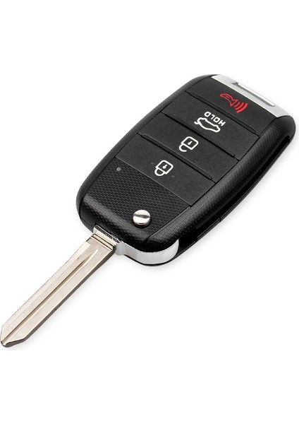 4 Düğme HYN14 Dandkey Yedek Araba Anahtarı Kabuk Kıa K2 K5 Için Fit Sorento Soul Carens Sportage Anahtar Çevirme Uzaktan Anahtar Giriş Durumda Fob Düğmeleri (Yurt Dışından)