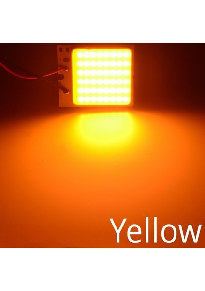 36LED Tarzı Sarı Beyaz Kırmızı Mavi T10 W5W Cob 24SMD 36SMD 48SMD Araba LED Gümrükleme Lisans Panel Lambası Oto Iç Okuma Ampul Gövde Festoon Işık (Yurt Dışından)