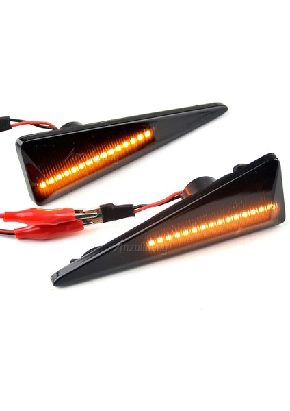 Kristal Beyazı Ar Dinamik LED Yanıp Sönen Dönüş Sinyali Yan Işaret Lambası Renault Mk4 Vel Satis Rüzgar Avantime Megane 2 Sce Espace 4 (Yurt Dışından)