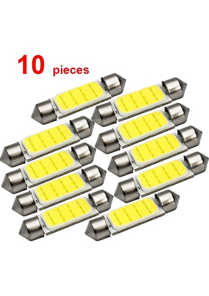 FESTOON-36MM 10X C5W Araba LED Cob Ampul Iç Okuma Işığı Festoon LED Süper Parlak Oto Dome Plaka Bagaj Gövde Lambası (Yurt Dışından) modelleri
