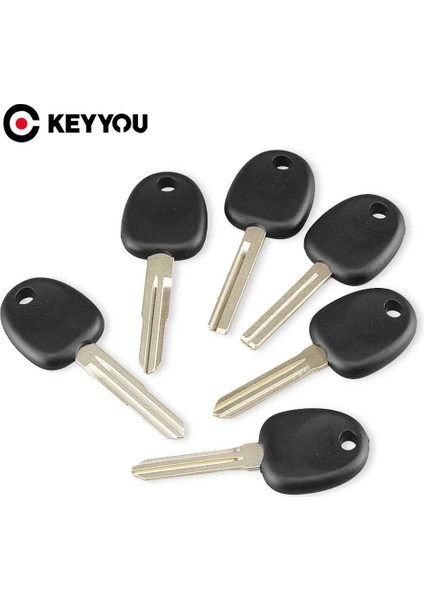 Beyaz Stil Keyyou 10X Transponder Anahtarı Boş Hyundai Accent Sonata Nf Elantra IX35 Tucson Verna Araba Anahtarı Kabuk Kılıf Değiştirme Hiçbir Logo (Yurt Dışından)