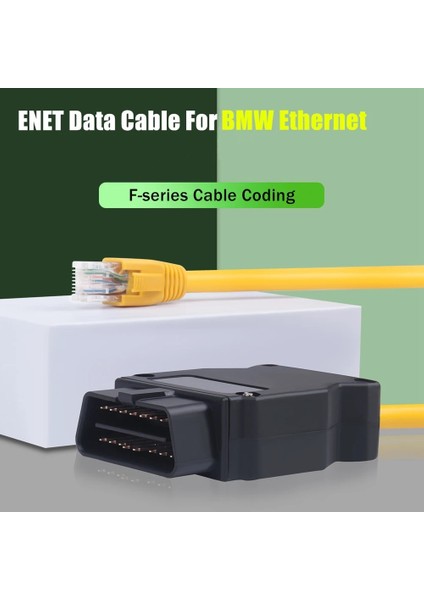 Model 2 CD Stili ile Bmw Icom Enet Kablo Ethernet Verileri Için Obd Arayüzü RJ45 Konnektörü Gizli Veri Aracı Icom Kodlama F-Serisi (Yurt Dışından)
