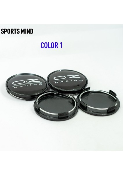 Renk 5 Stili 4pcslot 14 Renkler 63 mm Oz Araba Yarışı Tekerleği Merkezi Hub Caps Araba Amblem Rozeti Logo Tekerlek Merkez Kapağı Etiket Araba Styling Aksesuarları (Yurt Dışından) indirimleri