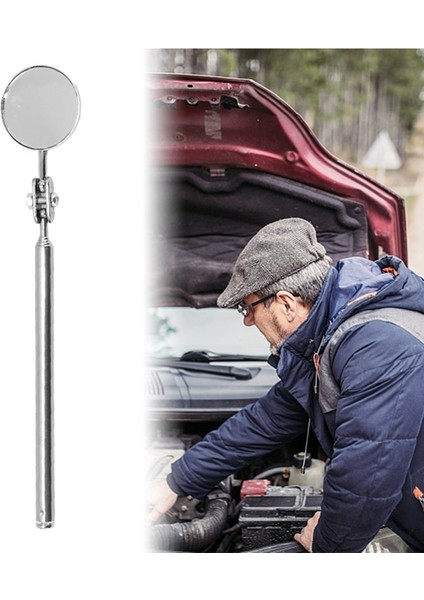 50MM Tarzı mm Taşınabilir Araba Teleskopik Algılama Lens Muayene Yuvarlak Ayna Araba Açı Görüş Kalemi Otomatik Muayene El Onarım Araçları (Yurt Dışından)