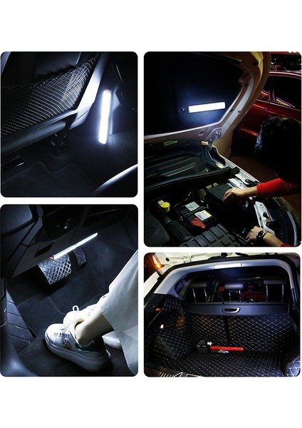 6led 1 Adet Manyetik Araba Tavan Işık Led'leri Şarj Edilebilir Iç Aydınlatma Ayak Gövdesi Için USB Insan Vücudu Indüksiyon Işıkları Çok Fonksiyonlu (Yurt Dışından) fırsatları