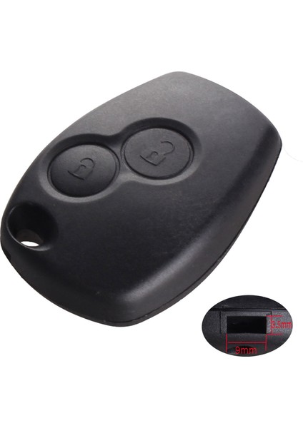 2 Düğme Stili Keyyou 3 Düğme Uzaktan Anahtar Kabuk Kılıf Renault Megane Modus Espace Laguna Duster Logan Dacıa Sandero Fluence Clio Kangoo (Yurt Dışından)