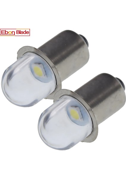 12V Ac Tarzı Beyaz 6000K .5s LED Ampul 3V 4.5V 6V 12V 18V Ac Maglite Yedek Lamba Torch Acil Durum El Feneri Çalışma Işığı Warmwhite M (Yurt Dışından)