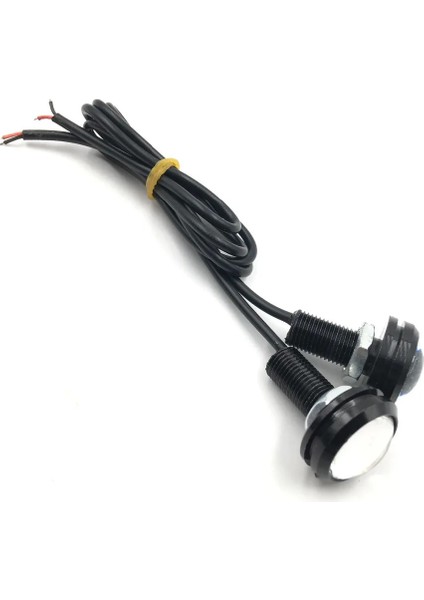 12V Tarzı Mavi 2x W Beyaz Kırmızı Sarı Buz Mavisi Araba LED Kartal Göz Işık Sis Ters Sinyal Gündüz Çalışan Ampul Lambası 12V 24V (Yurt Dışından) modelleri