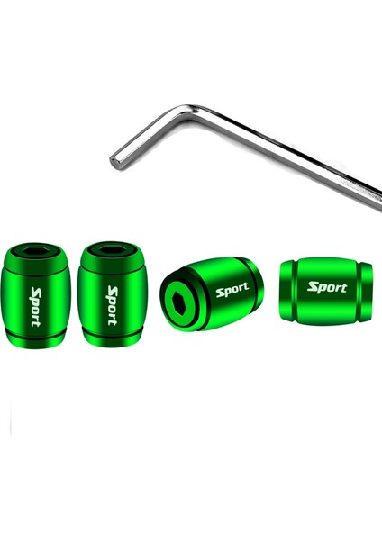 Tip A- Yeşil Stil Ar Tekerlek Lastik Valf Kapakları Lastik Jant Kök Kapakları Airdust Otomobiller Için Su Geçirmez Motosikletler Kamyonlar Bisikletler Oto Şekillendirme (Yurt Dışından)
