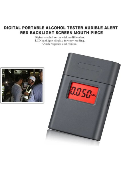 Moda Yüksek Doğruluk Mini Alkol Test Cihazı, Nefes Ölçer, Alkol Ölçer, Alcotest, Karayolu Teşhis Aracında Sürücü Güvenliğini Hatırlatır (Yurt Dışından) modelleri