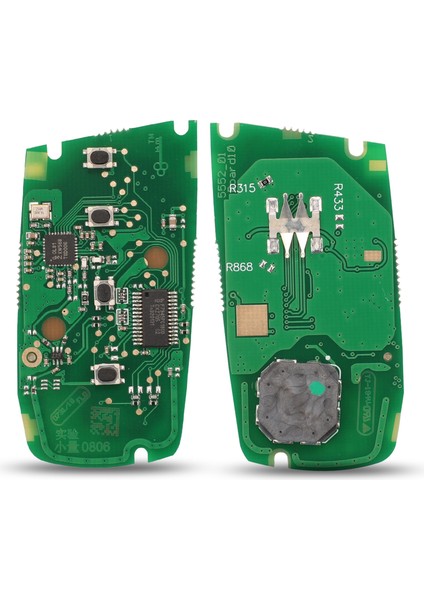 Sadece Bir Tahta Stili 433MHZ Fem Jingyuqin Mhz Akıllı Uzaktan Anahtar Keylessgo Bmw Serisi Cas4 F Sistemi Fob KR55WK PCF7945 (Yurt Dışından)
