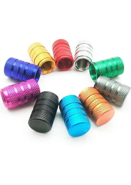 Mor Tarzı Ar Lastik Valf Gövdeleri Kapaklar Tırtıllı Stil Lastik Valf Kapağı Alüminyum Lastik Tekerlek Mili Hava Valfi Kapağı Toz Geçirmez Jant Lastik Kapağı (Yurt Dışından) indirimleri