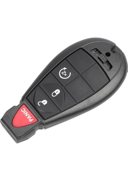 4 Düğme Stili Jeep Grand Cherokee Chrysle Town & Country Dodge Challenger Şarj Cihazı Journey Fob Için Uzaktan Kasa Akıllı Anahtar Shell Kılıf (Yurt Dışından)
