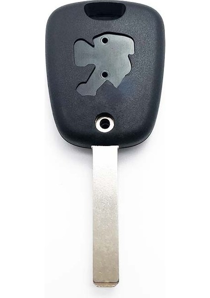 Peugeot 2 Buton 2 Düğmeler Kesilmemiş Takın Anahtarlık Durumda Uzaktan Kumanda Kabuk Değiştirme Araba Anahtarı Durum Için Peugeot 206 Için Citroen Için Anahtar C4 Logosu (Yurt Dışından)