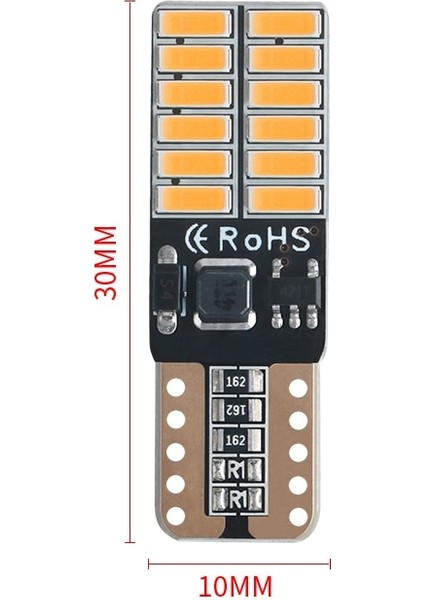 Kırmızı Anbus T10 W5W Araba LED Iç Gösterge Işıkları Ampul Araba Diyot Otomatik Genişlik Lambaları Için Araç Beyaz Kırmızı Mavi 12V (Yurt Dışından) fırsatları