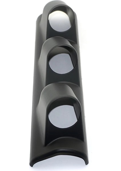 3 Delik Sol Tutucu Stili Dragon Gauge Evrensel Siyah Singledouble Üçlü Solsağ El Delikleri Dash Gauge Metre Pod Montaj Tutucu (Yurt Dışından)
