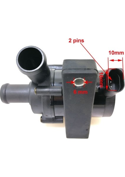 Su Pompasıkablo Stili ile 1kj 1k J 12V Soğutma Suyu Pompası Jetta Golf cc Için Ek Yardımcı Passat B5 B6 Audi A3 Volkswagen Vw (Yurt Dışından)