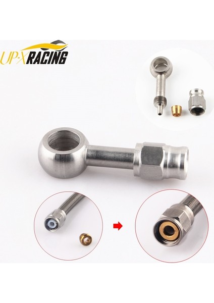 Yan Viraj 28 Derece Stili An3 Motosiklet Motorlu Bisiklet Hidrolik Fren Yağı Hortum Hattı Banjo Uydurma Paslanmaz Çelik 10MM (Yurt Dışından) modelleri