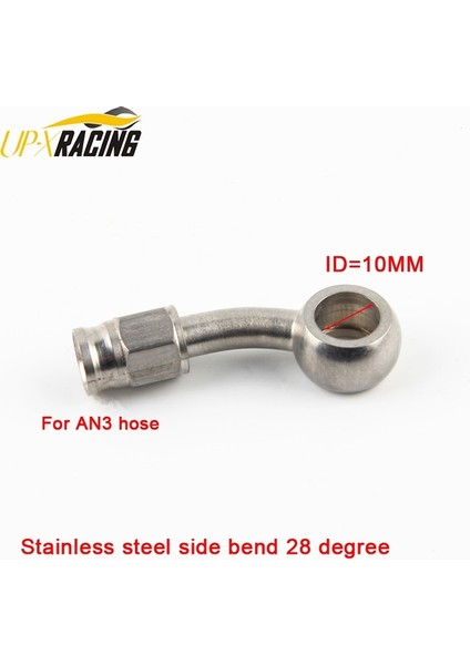 Yan Viraj 28 Derece Stili An3 Motosiklet Motorlu Bisiklet Hidrolik Fren Yağı Hortum Hattı Banjo Uydurma Paslanmaz Çelik 10MM (Yurt Dışından) fırsatları