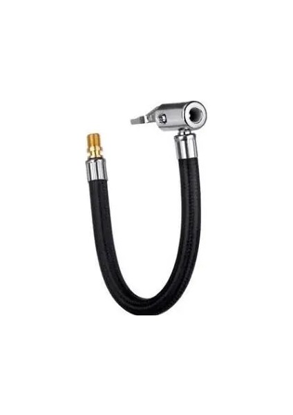 Uzatma Tüpü Stili Araba Aksesuarları Kompresör Araba Oto Pirinç 8mm Lastik Tekerlek Lastik Hava Chuck Şişirme Pompası Vana Klip Kelepçe Konnektör Adaptörü (Yurt Dışından)