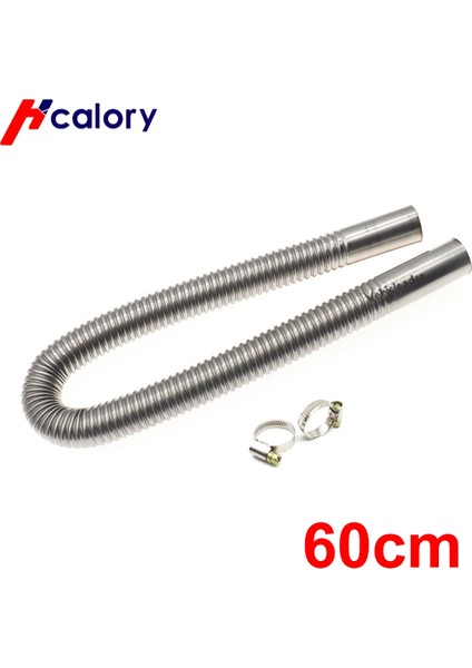 Egzoz Borusu 60CM Tarzı Dizel Park Isıtıcısı Egzoz Susturucu Susturucu + Hava Filtresi + Webasto Eberspache Için Hava Dizel Isıtıcı Için 2 Boru (Yurt Dışından)