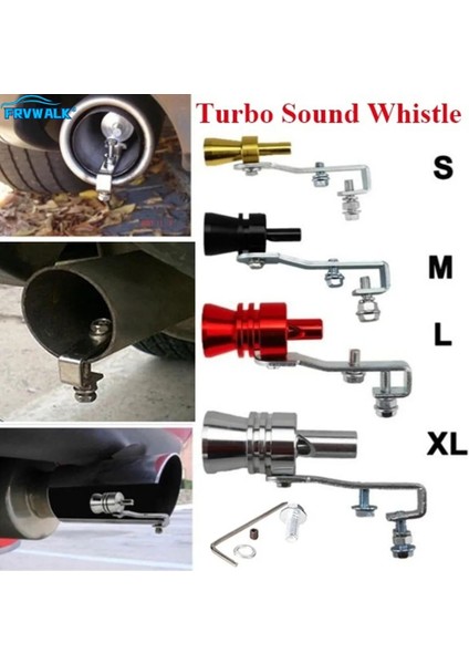 Mavi Xl Tarzı Evrensel Ses Simülatörü Araba Turbo Ses Düdüğü Araç Tamir Cihazı Egzoz Borusu Turbo Ses Düdüğü Araba Türb Susturucu (Yurt Dışından)