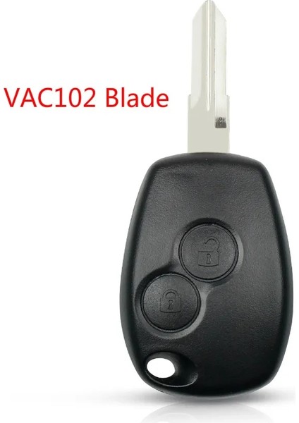 VAC102 Keycase Stili ile Keyyou Uzaktan Araba Anahtarı Kabuk Kılıf Renault Megane Modus Espace Laguna Duster Logan Clio Kango Nissan Almera 2 Düğmeler Anahtar (Yurt Dışından)