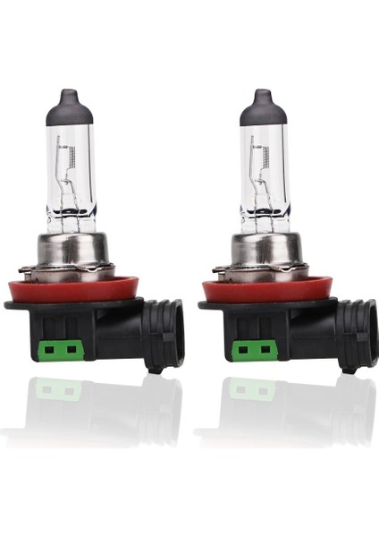 H11 Stili Beyaz V 55W H11 Halojen Ampul 4300K ​​kuvars Cam Araba Sis Lambası Otomatik Lamba Halojen Far Ampulleri Beyaz Sis Farları (Yurt Dışından) fiyatları