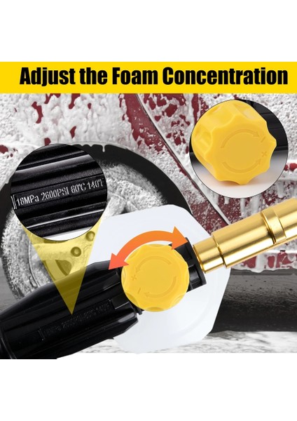 Karcher K2-K7 Stili Için Araba Köpüğü Yıkama Kar Köpüğü Lance Kar Köpüğü Jeneratörü Köpük Yıkayıcı Köpük Topu Karcher Nilfisk Lavor Huter Için Yüksek Basınçlı Yıkayıcı (Yurt Dışından)