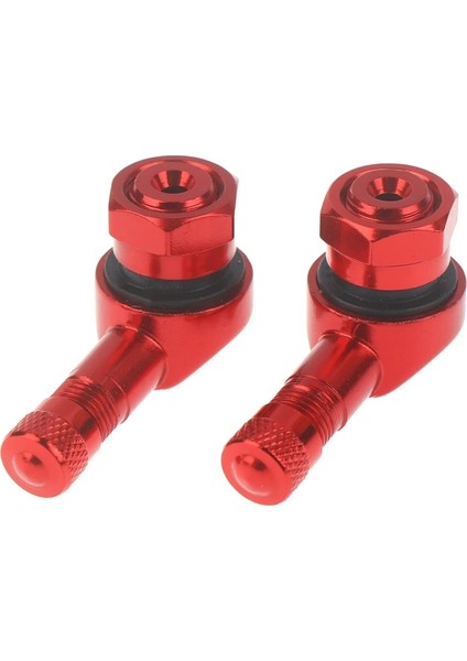 Ben Stil 2 Adet Motosiklet Jant 90 Derece Açı Alüminyum Alaşımlı Vana Motosiklet Tekerleği Lastik Tubeless Vana Jant Tekerlek Parçaları C Için Kaynaklanıyor (Yurt Dışından)