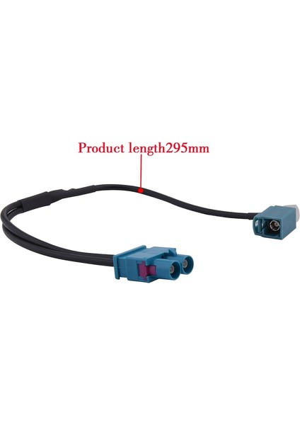 Mavi Stil Speedwow Araba Anteni Sinyal Amp Güçlendirici Fakra Iı Radyo Anteni Güçlendirici Adaptörü ile 12 V Araba Aksesuarları Vw Skoda Audi (Yurt Dışından) fırsatları